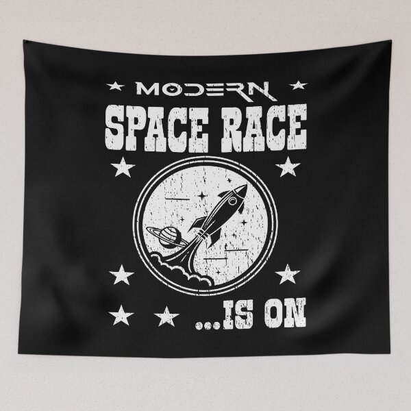 Item preview, MODERN SPACE RACE IS ON space exploration enthusiasts space lover missions to the planets exoplanets starship rocket astronaut designed and sold by Jt41.