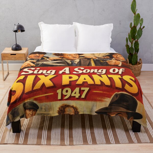 Item preview, The Three Stooges 1947 – Vintage Comedy Cinema Art designed and sold by Mauswohn.
