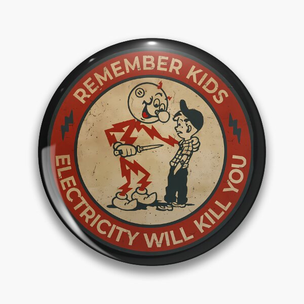 Item preview,  Electricity Will Kill You Kids  designed and sold by jeflailey.