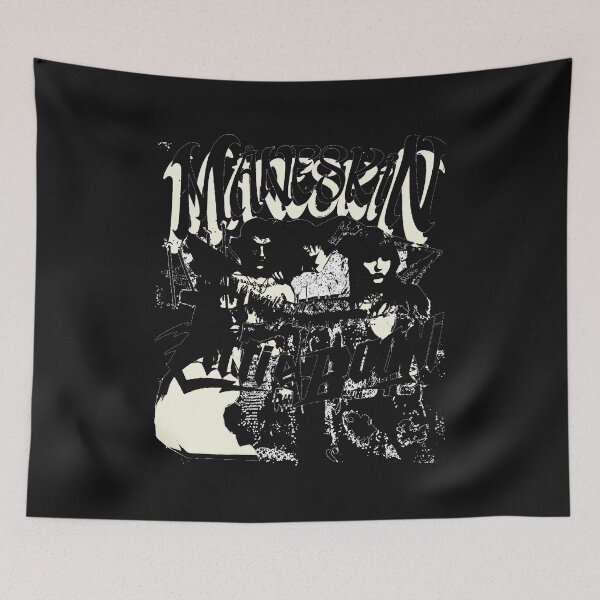 Item preview, Maneskin Comic Art Band Poster designed and sold by lspraybrick.