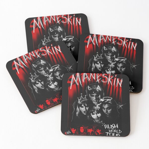Item preview, Maneskin Comic Art Band Poster designed and sold by lspraybrick.