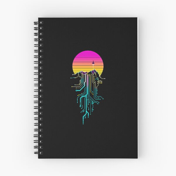 Item preview, Synth Mountain Sunrise designed and sold by jeflailey.