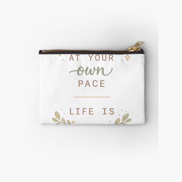 Item preview, Do Things at Your Own Pace – Life Is Not a Race designed and sold by CanvasWhimsy.