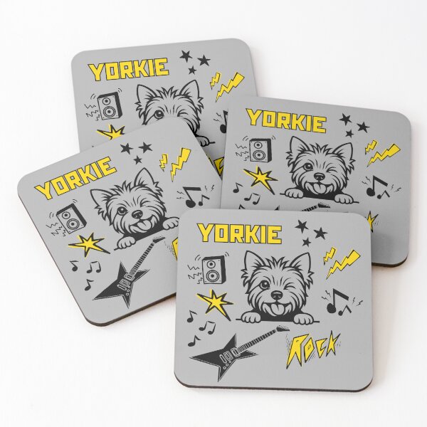 Item preview, yorkie rock designed and sold by AnulaArt.