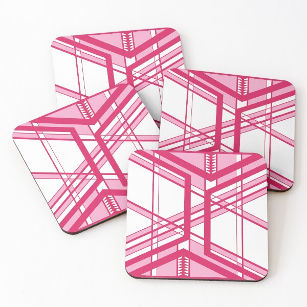 Item preview, Mid Century Modern Bradley in Valentine Pinks designed and sold by RachelSpeir.