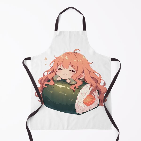 Item preview, Shouko Nishimiya Sleeping On Sushi Roll A Silent Voice Anime Kawaii Chibi designed and sold by CarlosBender.