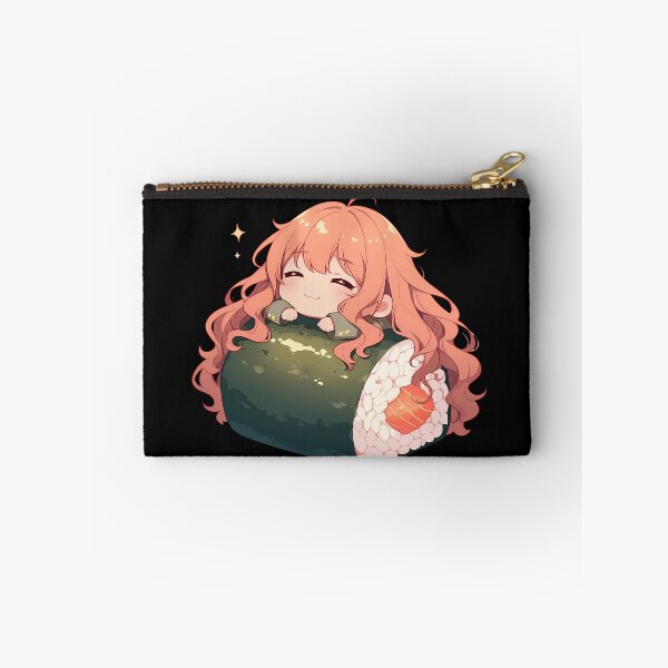 Item preview, Shouko Nishimiya Sleeping On Sushi Roll A Silent Voice Anime Kawaii Chibi designed and sold by CarlosBender.