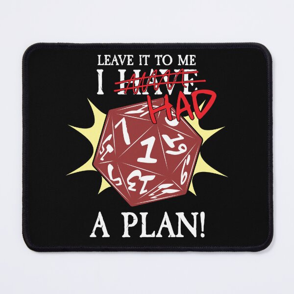 Item preview, I Have A Plan designed and sold by SideQuest - Scribbled Chaos!.