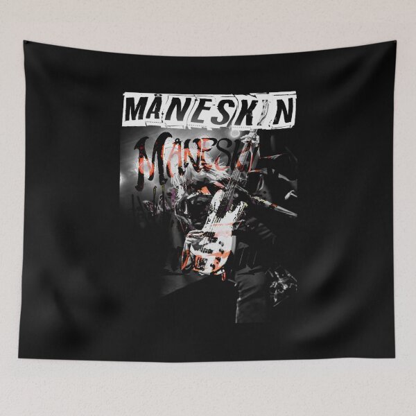 Item preview, Maneskin Comic Art Band Poster designed and sold by lspraybrick.