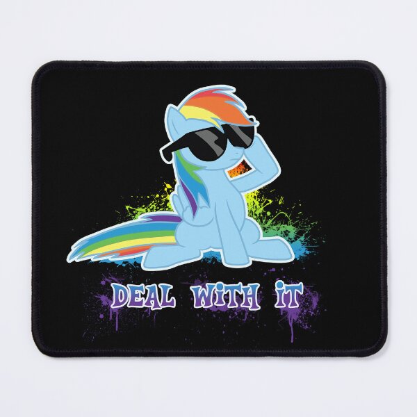 Item preview, My Little Pony - MLP - Rainbow Dash - Deal With It designed and sold by Kaiserin.