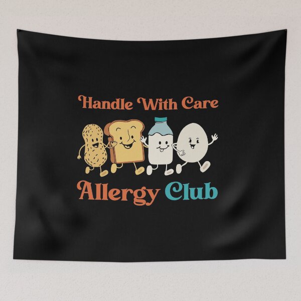 Item preview, Funny Allergy Club Handle Allergy With Care Food Allergic designed and sold by farhanhafeez.