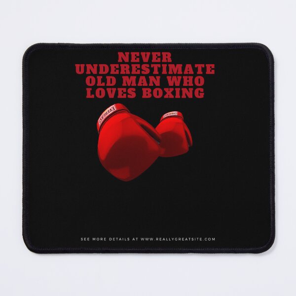Item preview, Never Underestimate An Old Man Who Loves Boxing designed and sold by Filip07M.