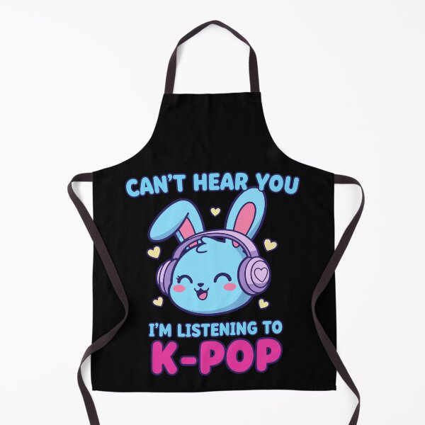 Item preview, Cant Hear You Im Listening To K-Pop Bunny Korean designed and sold by LuminOrb.