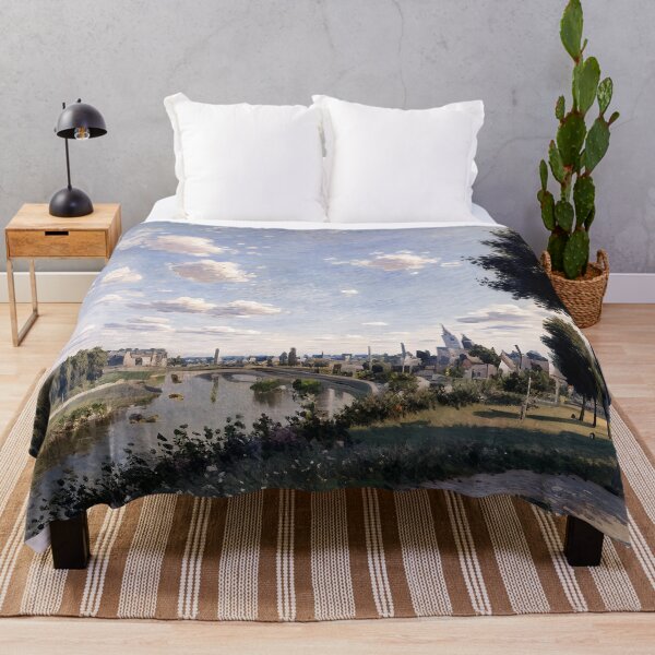 Item preview, Argenteuil - A Serene Impression of Riverside Tranquility designed and sold by artdesignsnow.