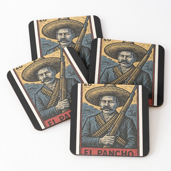 Item preview, Mexican Lottery Card El Pancho Villa designed and sold by madrox99.