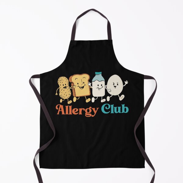 Item preview, Funny Allergy Club Food Allergy Humor Peanut Dairy Allergic designed and sold by farhanhafeez.