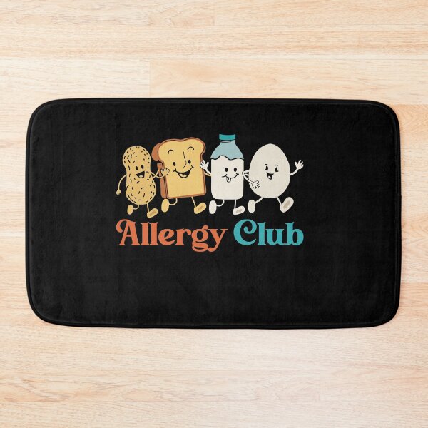 Item preview, Funny Allergy Club Food Allergy Humor Peanut Dairy Allergic designed and sold by farhanhafeez.