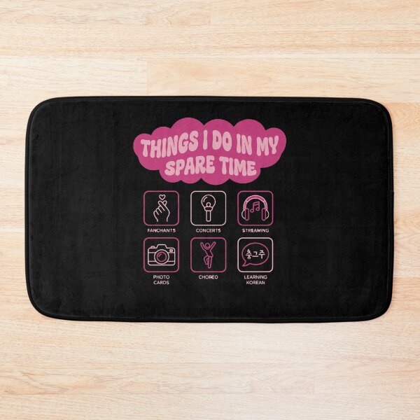 Item preview, Things I Do In My Spare Time Kpop Korean Music designed and sold by LuminOrb.