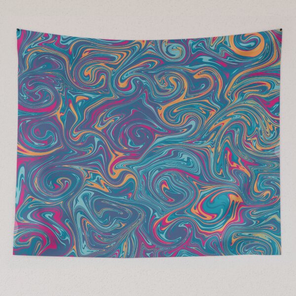 Item preview, Abstract Fluid Color Flow Pattern designed and sold by Wednesday Art design .