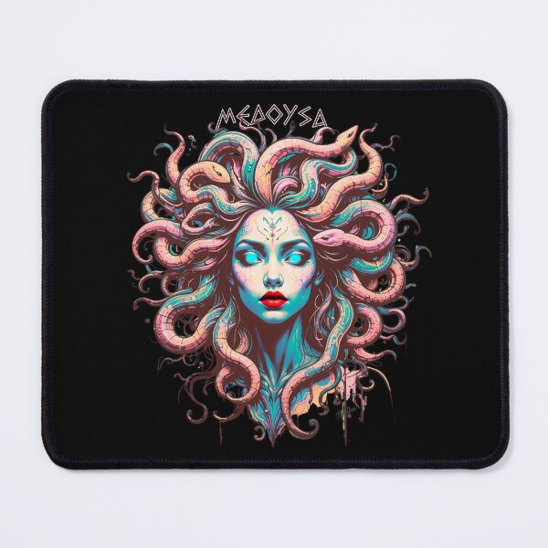 Item preview, Vibrant Neo-Traditional Medusa Greek Mythology Portrait designed and sold by AwarenessByDesign.