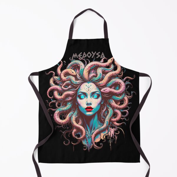 Item preview, Vibrant Neo-Traditional Medusa Greek Mythology Portrait designed and sold by AwarenessByDesign.