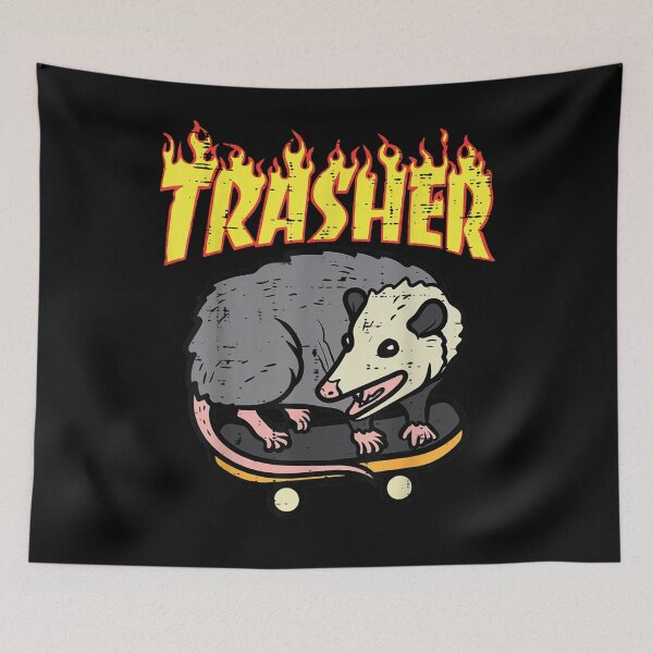 Item preview, Opossum Skateboard Trasher Funny Possum Skater Men Boys Kids  , Opossum Gift For Mom Dad Kids designed and sold by Opossum GIFT ★★★★★.