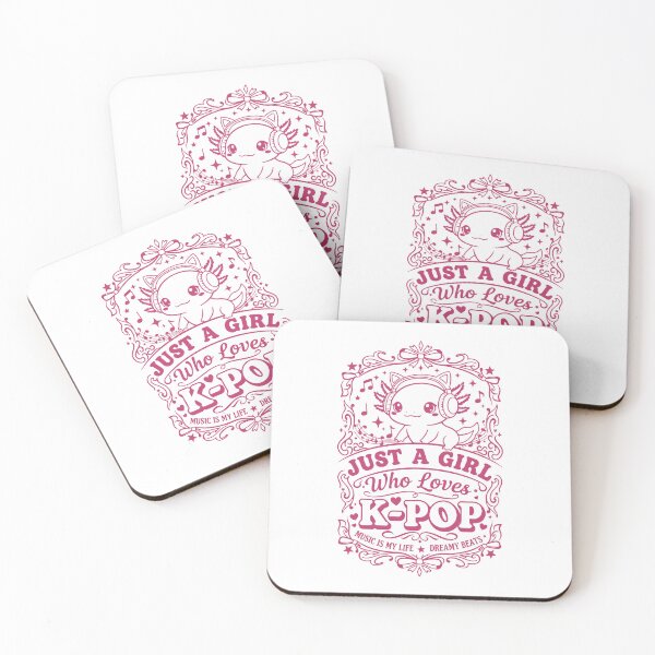 Item preview, Just A Girl Who Loves K-Pop Music Is My Life designed and sold by LuminOrb.