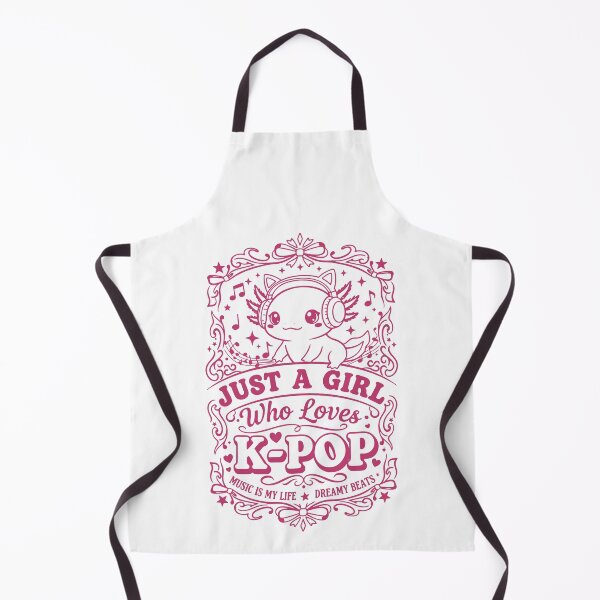 Item preview, Just A Girl Who Loves K-Pop Music Is My Life designed and sold by LuminOrb.