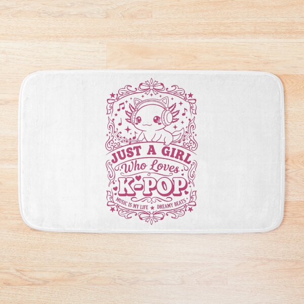 Item preview, Just A Girl Who Loves K-Pop Music Is My Life designed and sold by LuminOrb.