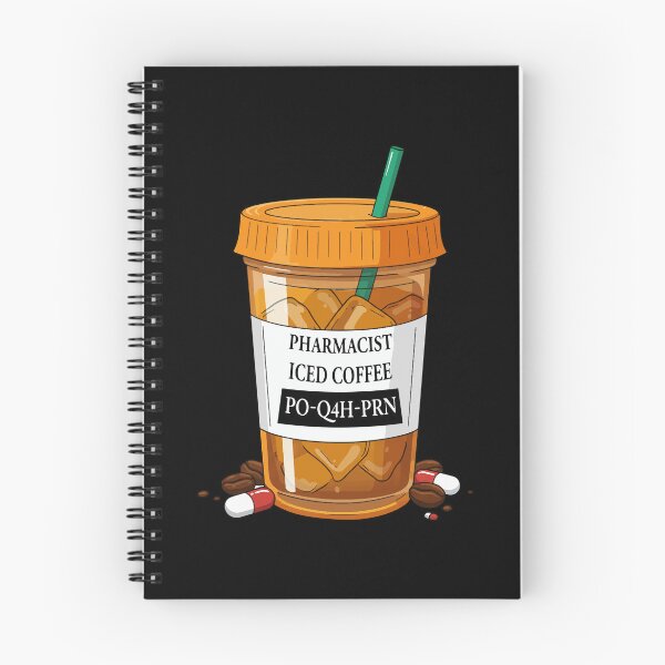 Item preview, Pharmacist Iced Coffee Prescription PO-Q4H-PRN - Funny Night Shift Humor designed and sold by CrewGifted.