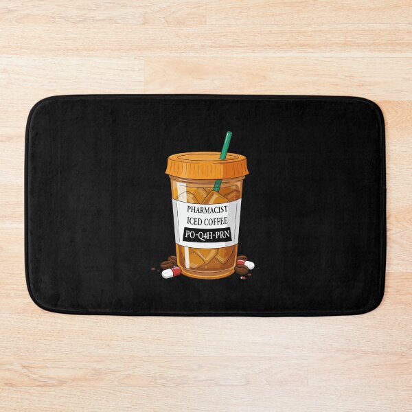 Item preview, Pharmacist Iced Coffee Prescription PO-Q4H-PRN - Funny Night Shift Humor designed and sold by CrewGifted.