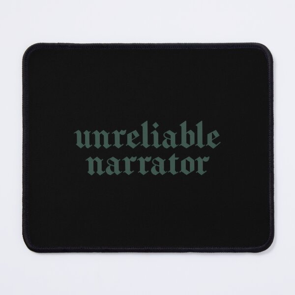 Item preview, Unreliable Narrator Gothic Typography designed and sold by xartzsbm85.