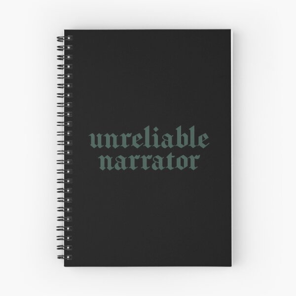 Item preview, Unreliable Narrator Gothic Typography designed and sold by xartzsbm85.
