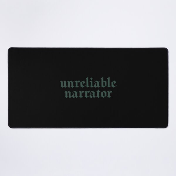 Item preview, Unreliable Narrator Gothic Typography designed and sold by xartzsbm85.