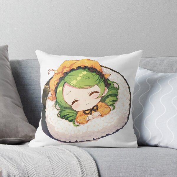 Artikelvorschau, Kanaria schläft in Sushi-Rolle Rozen Maiden Anime Kawaii Chibi entworfen und verkauft von CarlosBender.