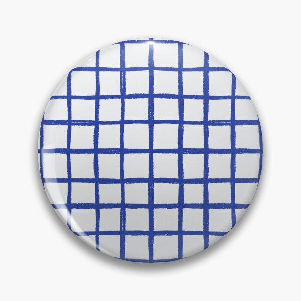 Item preview, Cobalt blue wonky plaid check  designed and sold by FrancesPoff.