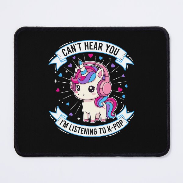 Item preview, CANT HEAR YOU IM LISTENING TO K-Pop MUSIC LOVE designed and sold by LuminOrb.
