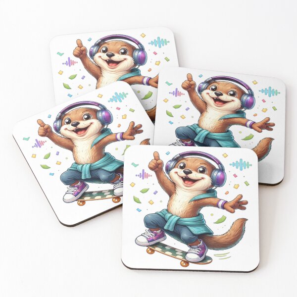 Item preview, Skate Otter Music Vibes designed and sold by the-dovlat.