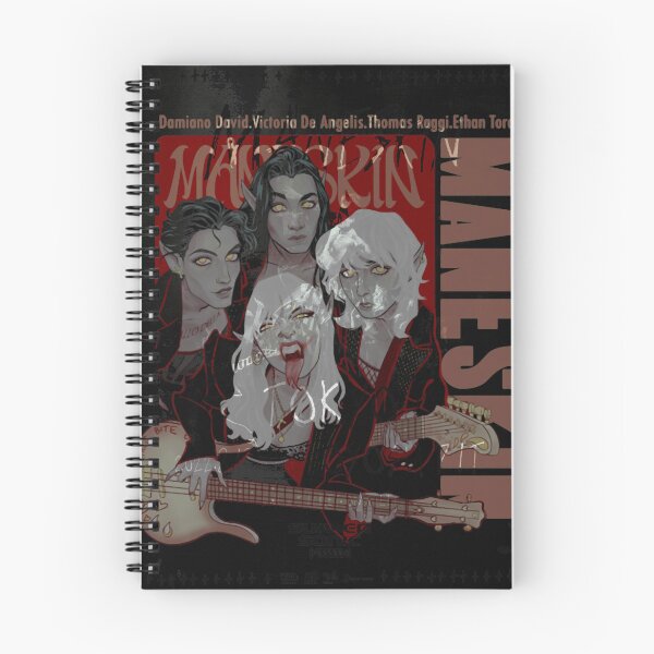 Item preview, Maneskin Comic Art Band Poster designed and sold by lspraybrick.