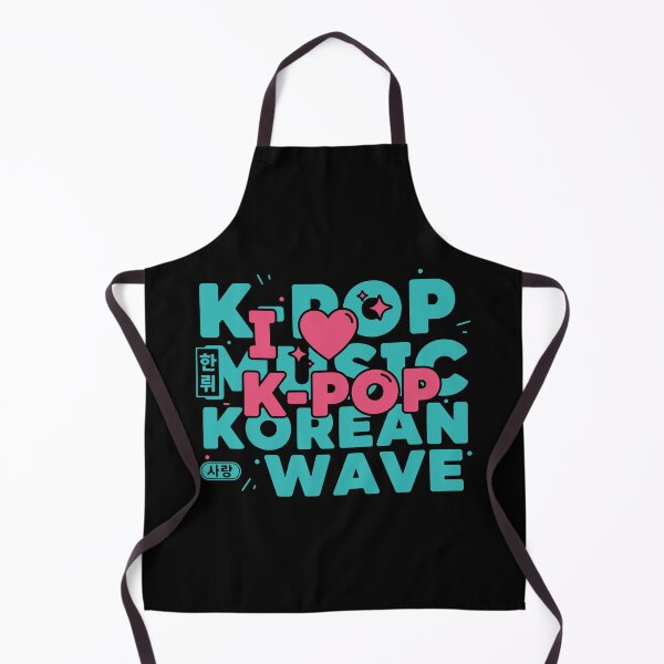 Item preview, I Love K-Pop Music Korean Wave Hallyu Sarang designed and sold by LuminOrb.