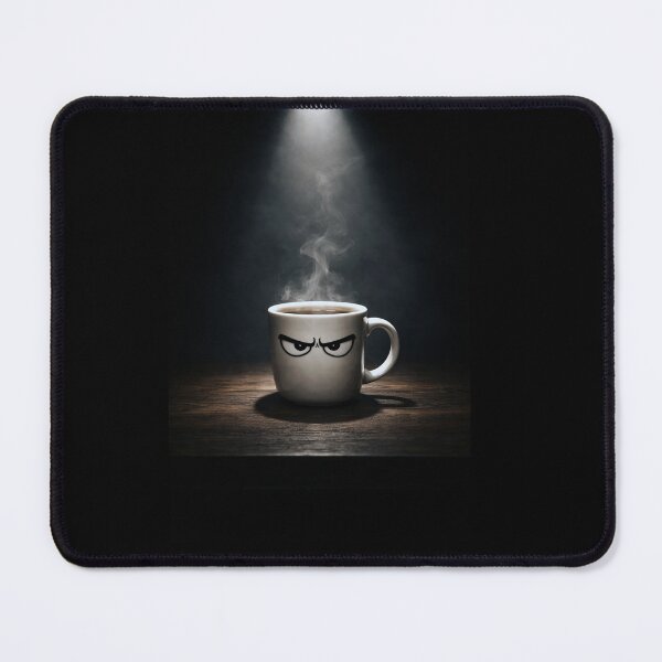 Artikelvorschau, Wütende Kaffeetasse – Humorvolle Kunst für die Morgenstimmung entworfen und verkauft von MirAgency.