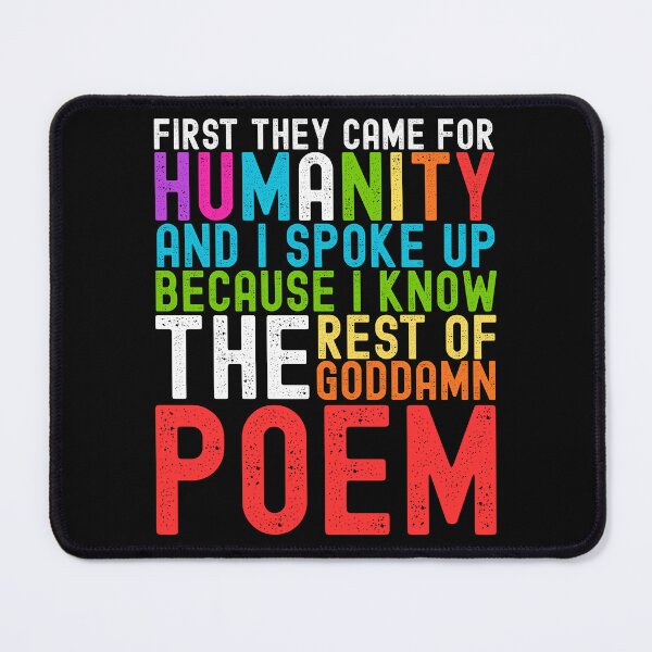 Item preview, I Know The Rest Of The Poem - Social Justice Typography Statement designed and sold by axiksa10.