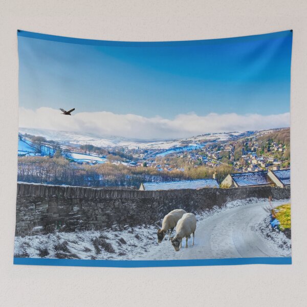 Item preview, Holmfirth in Winter designed and sold by Alisonchambers2.