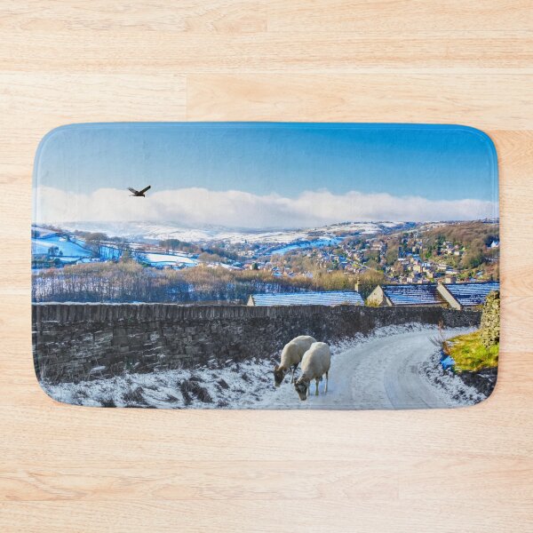Artikelvorschau, Holmfirth im Winter entworfen und verkauft von Alisonchambers2.