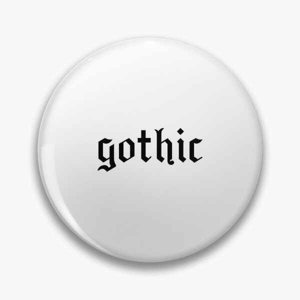 Item preview, gothic medieval font sticker designed and sold by angelicized.
