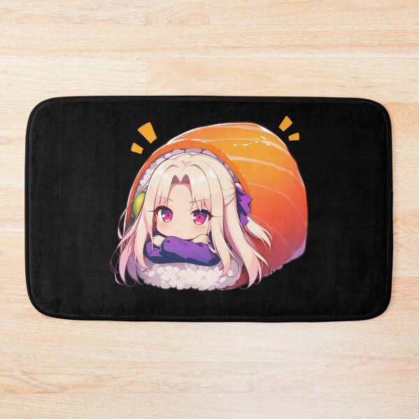 Item preview, Illyasviel Von Einzbern Wrapped In Sushi Fate Stay Night Anime Kawaii Chibi designed and sold by CarlosBender.
