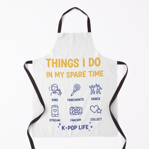 Item preview, Things I Do In My Spare Time K-Pop Life designed and sold by LuminOrb.