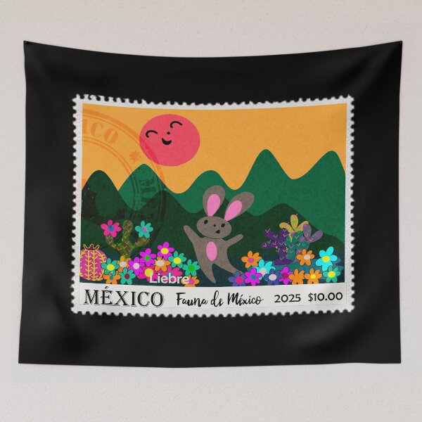 Item preview, Mexican hare designed and sold by PaulinaGuerrero.
