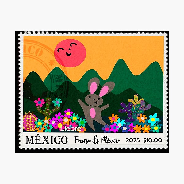 Item preview, Mexican hare designed and sold by PaulinaGuerrero.