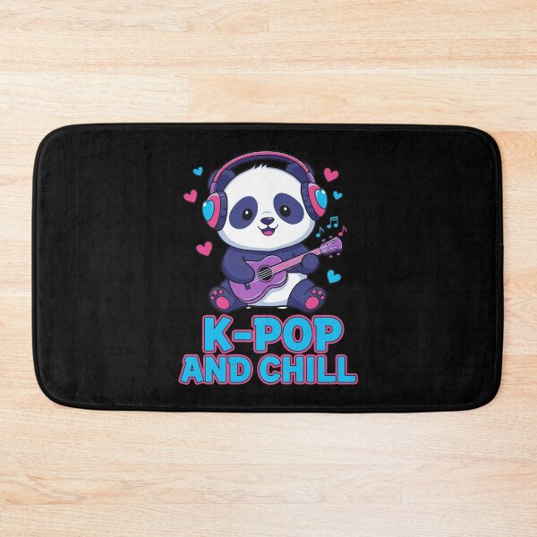 Item preview, K-Pop AND CHILL Kpop Korean Cute Panda Music designed and sold by LuminOrb.